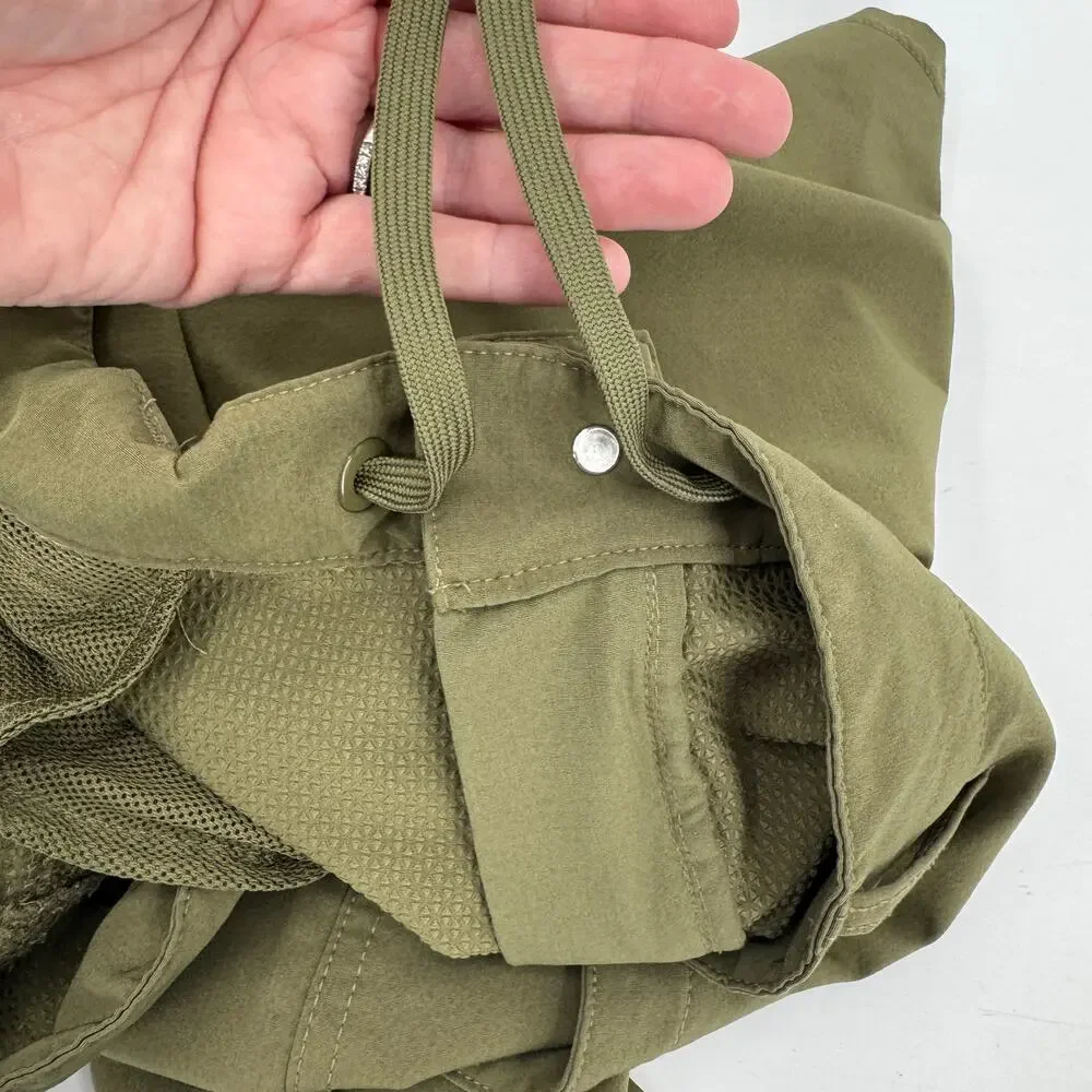 The North Face Shorts Mens 40 (40x9 ACTUAL) Olive‎ Green Rolling Sun Gorpcore
